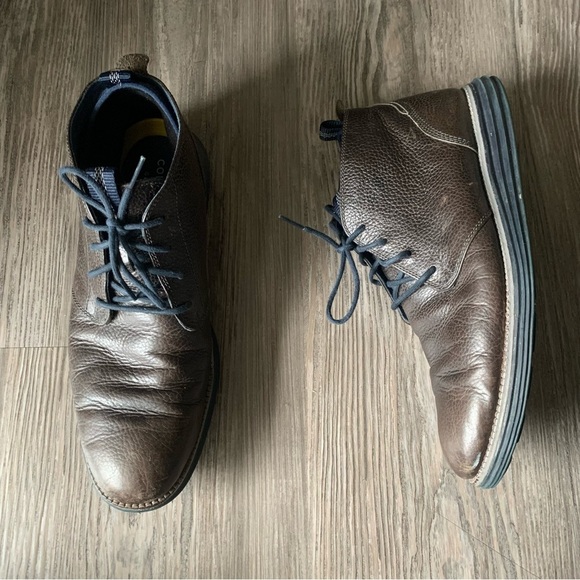 Cole Haan Grand OS Chukka Boots Mens Size 9 - Picture 2 of 8